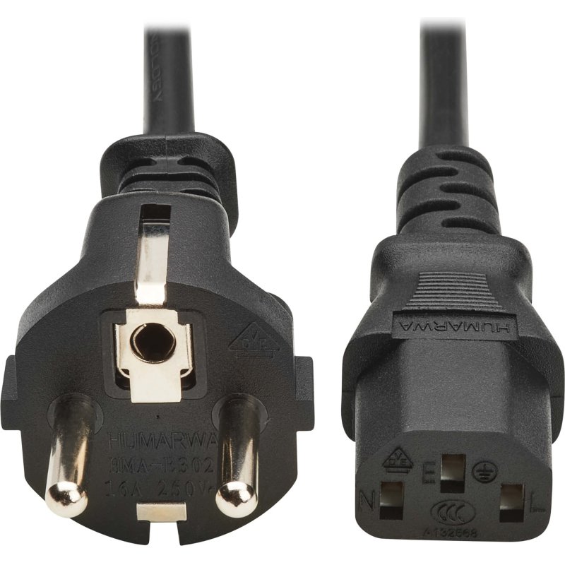 Eaton P054-EU câble électrique CEE7/7 IEC C13 noir