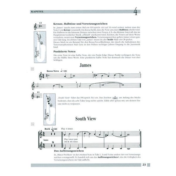 Schott Jazzmethode Tenorsaxophon