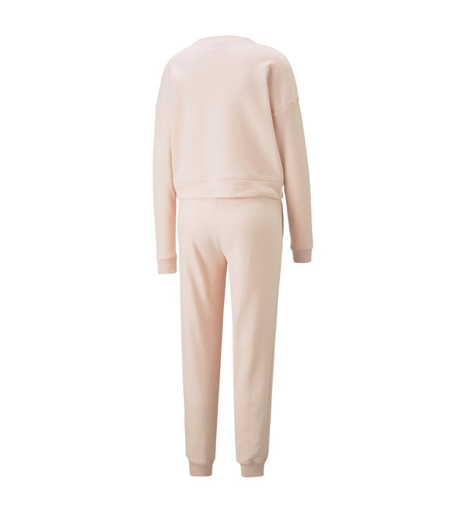 Roupa de descanso Puma Chndal Longa rosa