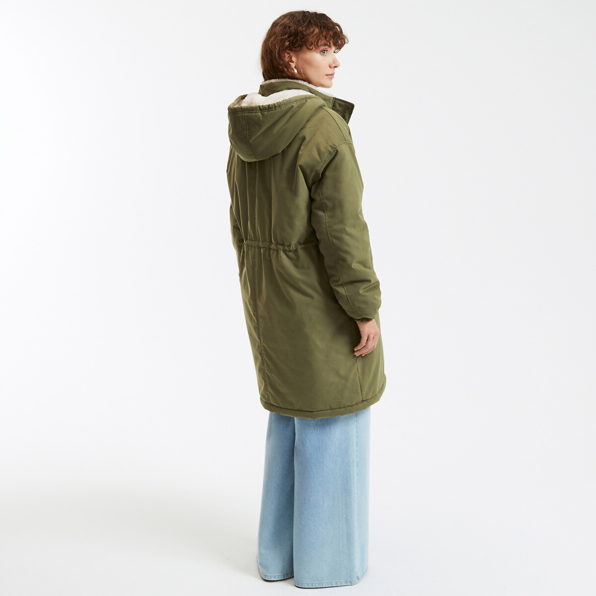 COLEÇÕES LA REDOUTE<br>Parca longa com vasto kap, volop inverno