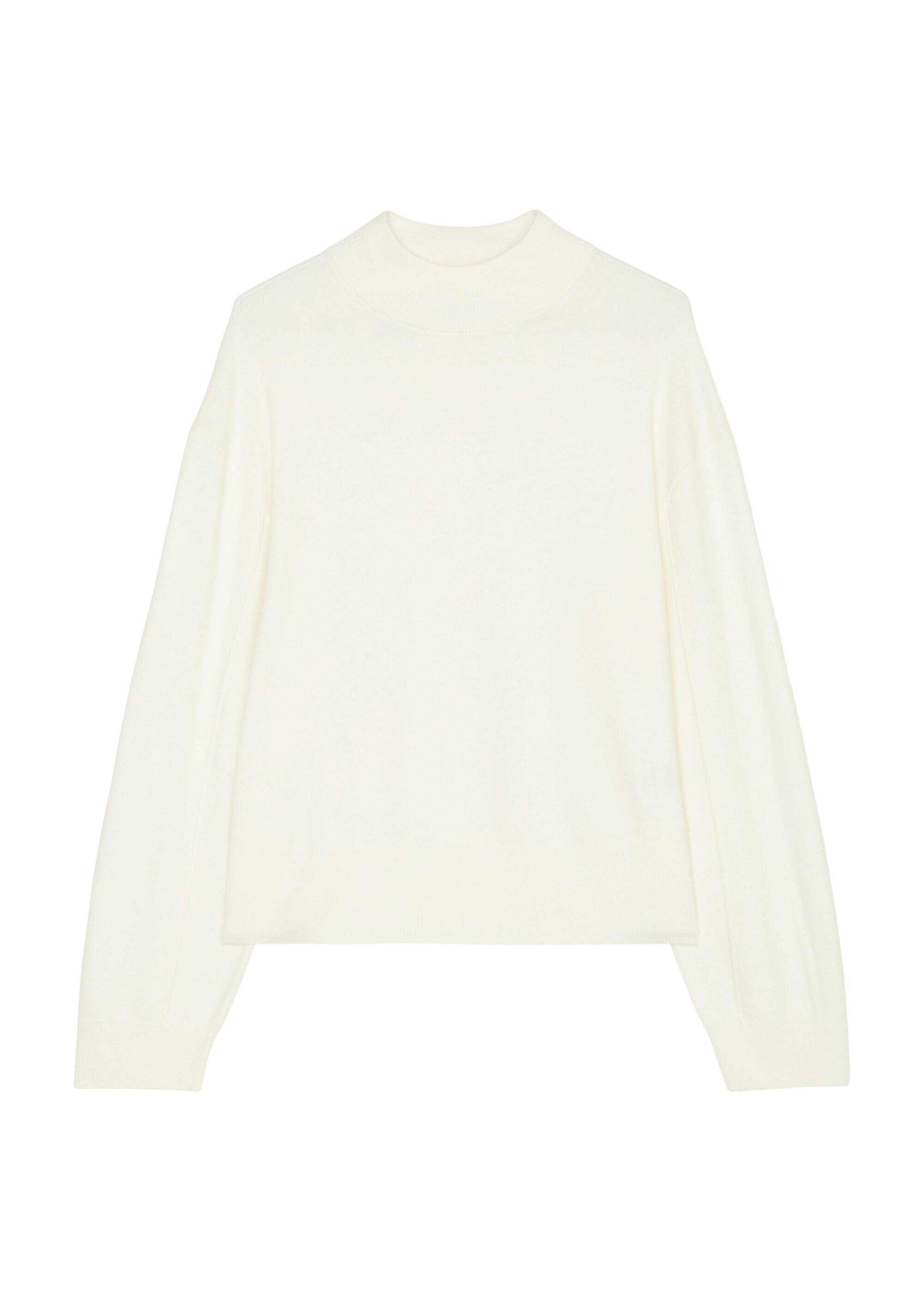 Turtleneck-Pullover loose aus Schurwolle-Viskose-Mix