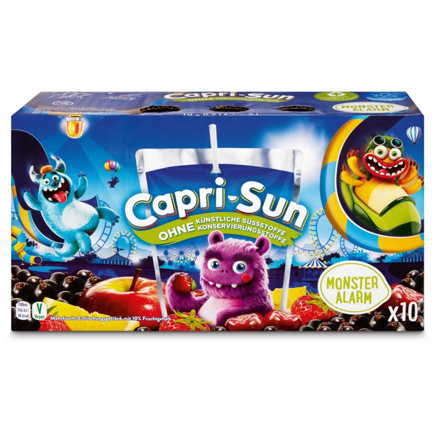Capri Sun Monster Alarm 10x20cl -200cl