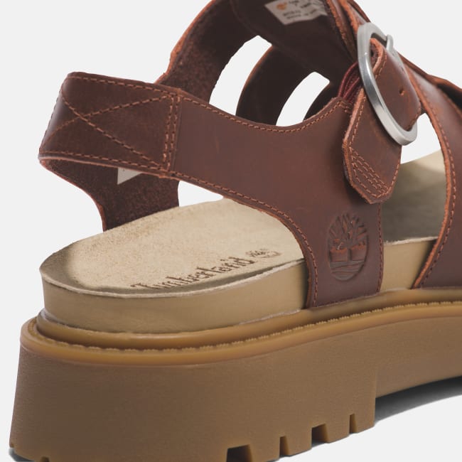 Sandalo Fisherman Clairemont Way da Donna in                rosso scuro