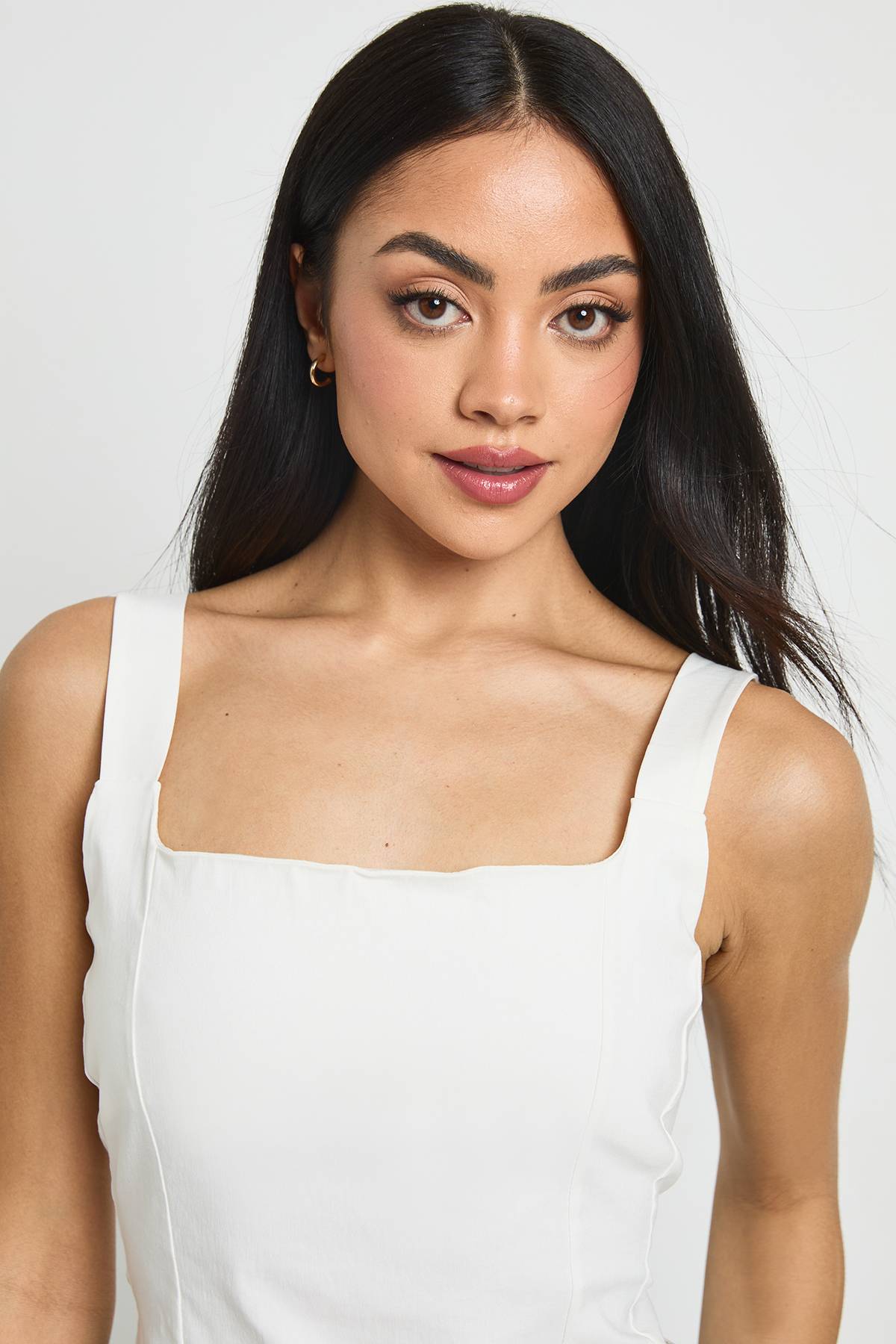 boohoo Haut Corset En Bengaline
