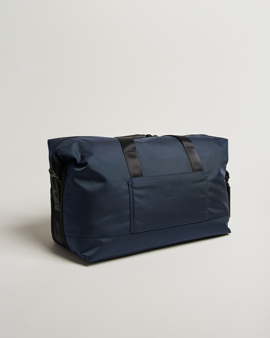TUMI Alpha 3 Double Expansion Travel Satchel Navy