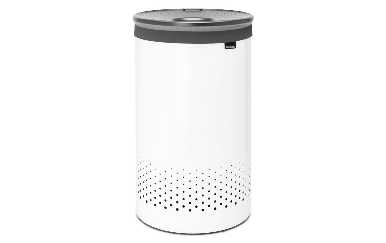 Wäschesammler Weiss, 60 lWäschekorb