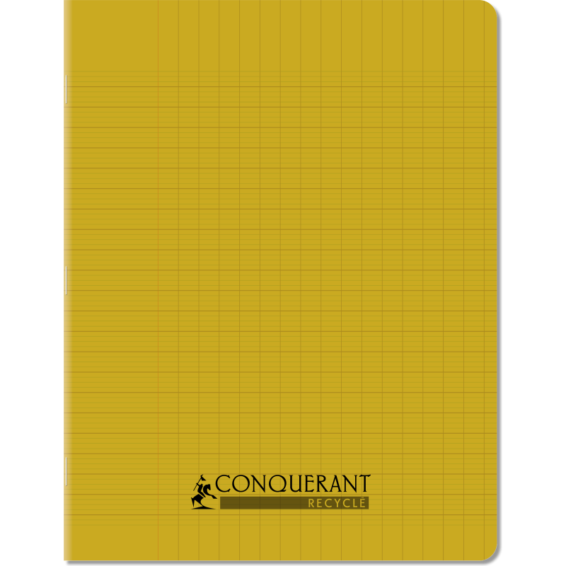 Cahier Conquerant Recycle Agrafe 170X220 96P Seyes Polypro