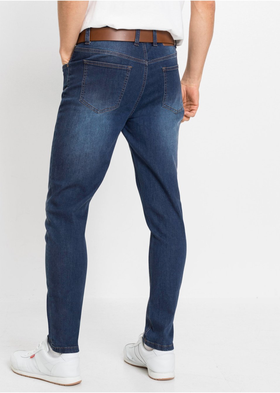 Lot de 2 jeans power stretch Slim Fit, Tapered