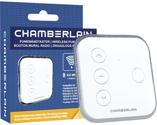 Chamberlain RTXW1-10 1-kanaals draadloze wandschakelaar