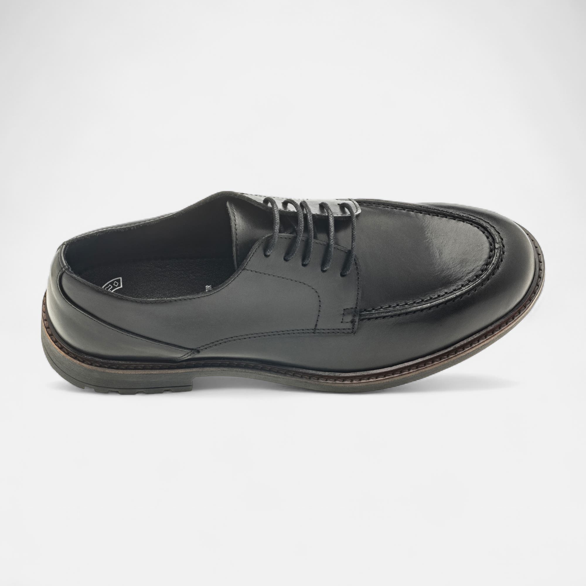 Derbies Homme en cuir noir