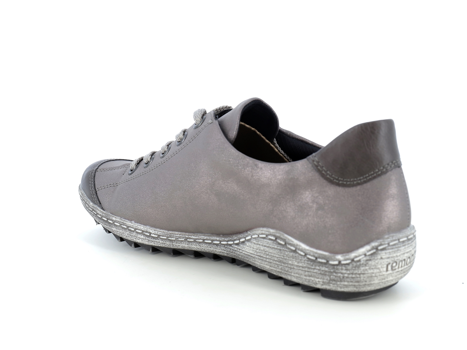 Remonte-R1402 Matières combinées Gris