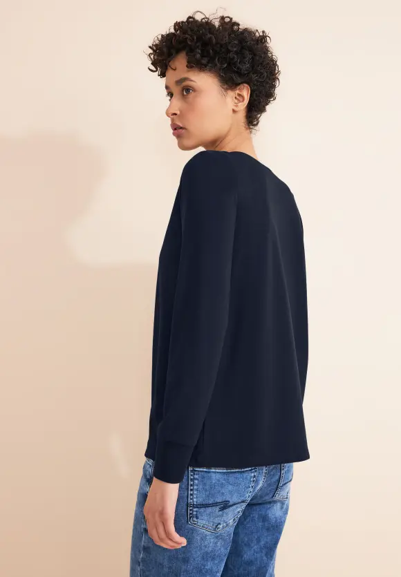 Offener Cardigan - deep blue