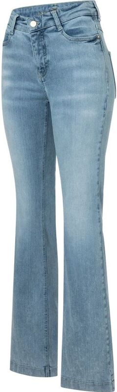 MAC - Bootcut Flare Jeans - Blauw - Katoenmix