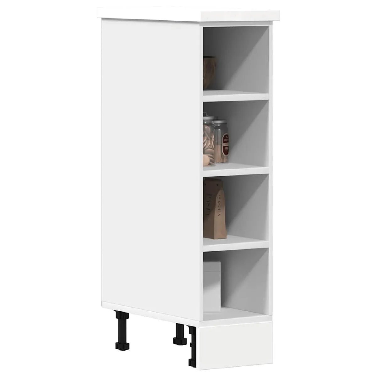 vidaXL Armoire de Plancher Blanc