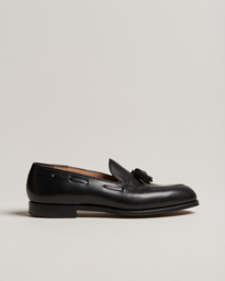 Crockett & Jones Cavendish Tassel Loafer Dark Brown Calf