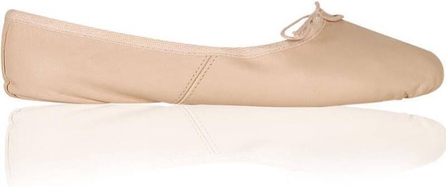 Papillon PK1000 Balletschoenen Meisjes Roze Leer Doorlopende Zool