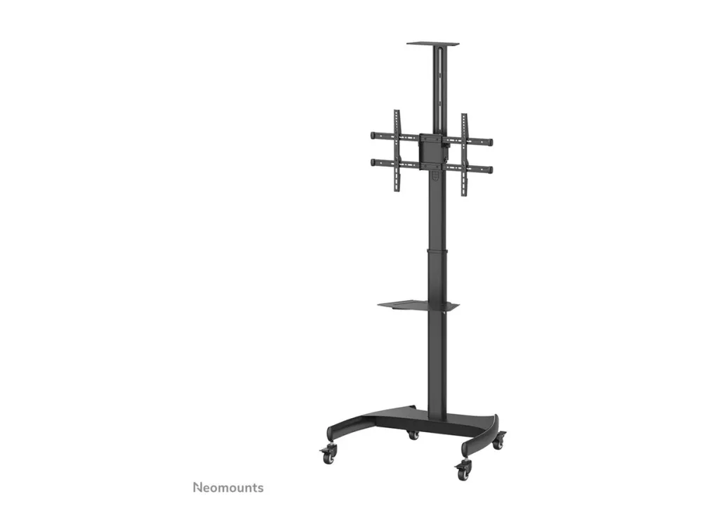Neomounts PLASMA-M1900E - Vogn med hjul - for fladt panel/AV-udstyr - sort - skærmstørrelse: 37