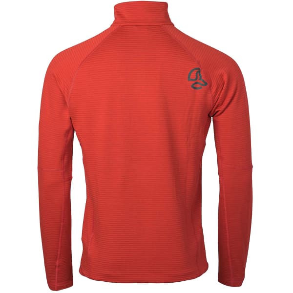 Sweat polaire randonnée TERNUA MOMHIL TOP RED ALERT