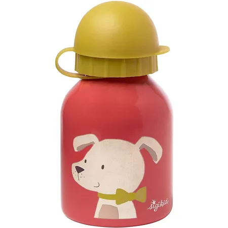 Sigikid Edelstahl Trinkflasche - 250 ml, Hund