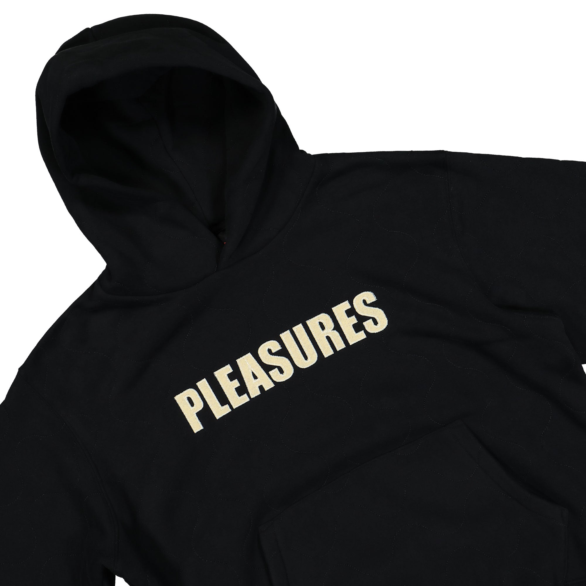 Pleasures<br>Wave Quilted Hoodie