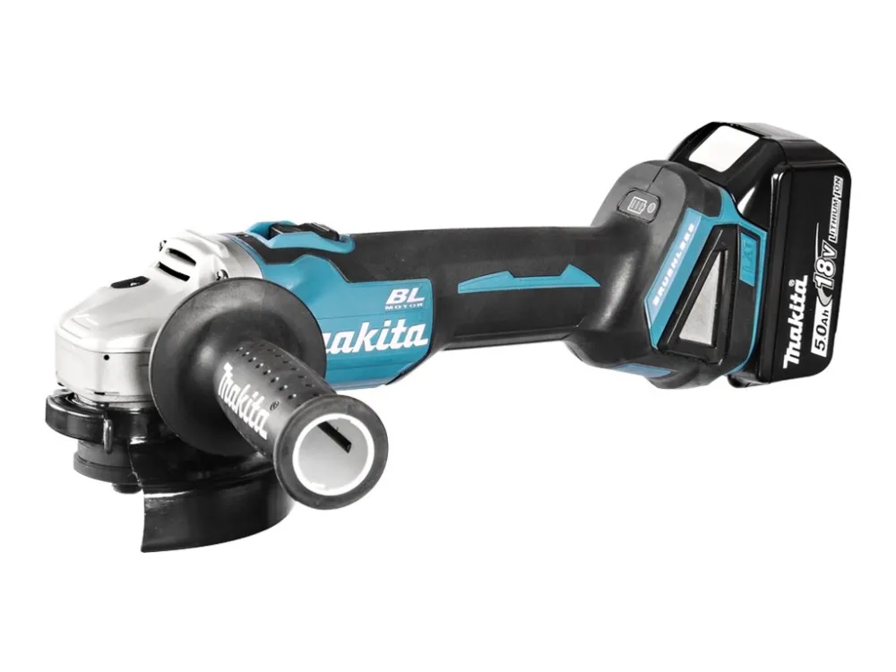 Makita DGA506RTJ - Vinkelkværn - 125 mm - 2 batterier - 18 V