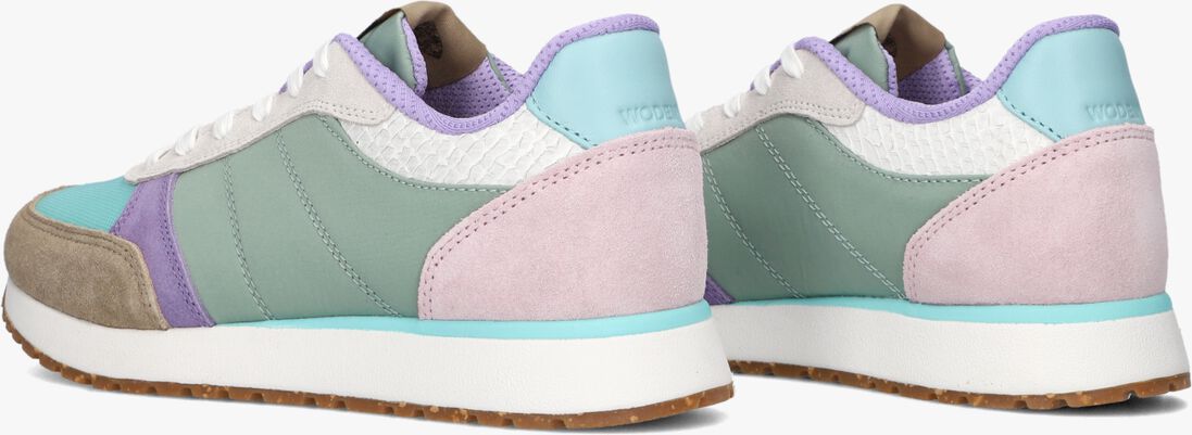 WODEN blauwe woden lage sneakers ronja
