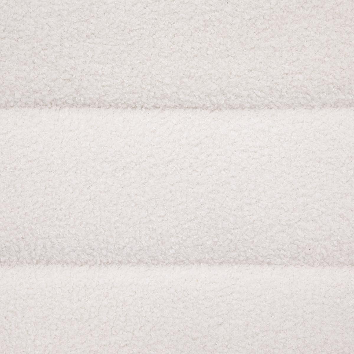 BANC BOUCLE SINAN BLANC 100X40CM