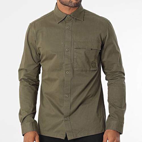 Chemise Manches Longues Dust Vert Kaki