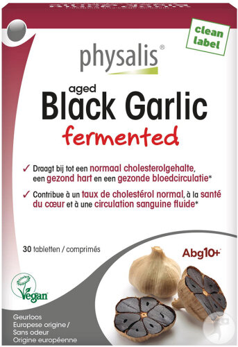 Physalis Aged Black Garlic Fermented Bio 30 Comprimés