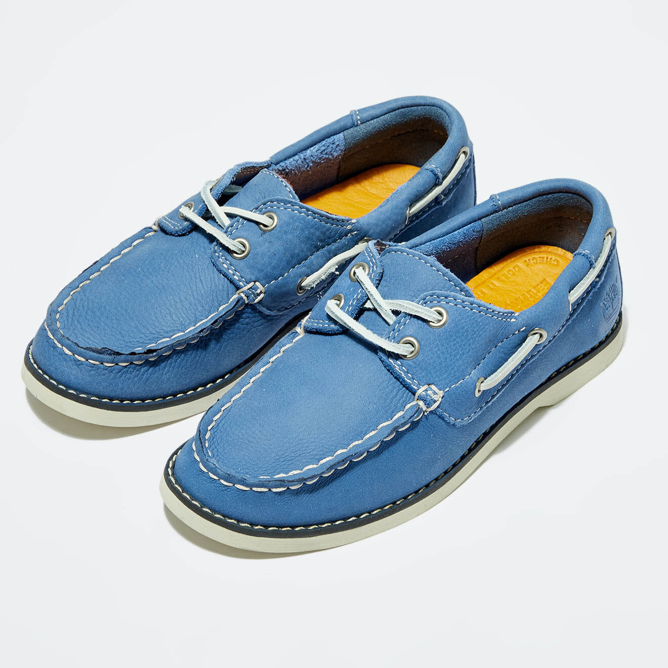 Timberland Chaussures bateau en Cuir Earthkeepers bleues