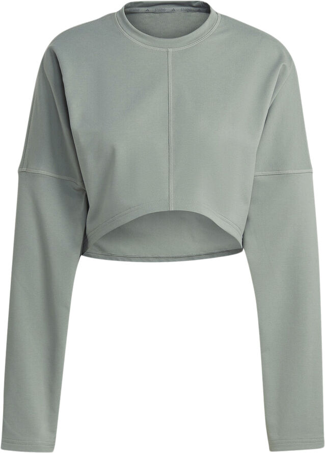 adidas Yoga Studio Crop sweatshirt Grøn