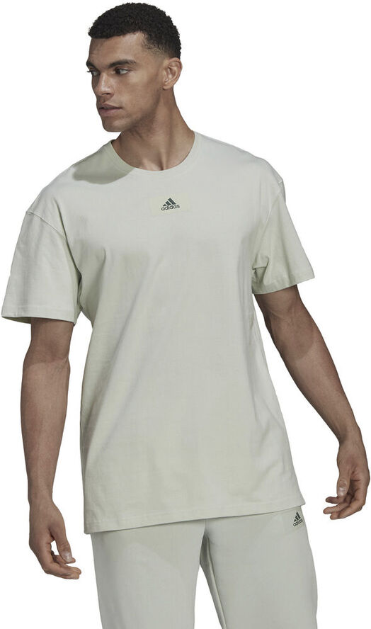 adidas Essentials FeelVivid Drop Shoulder T-shirt Hvid