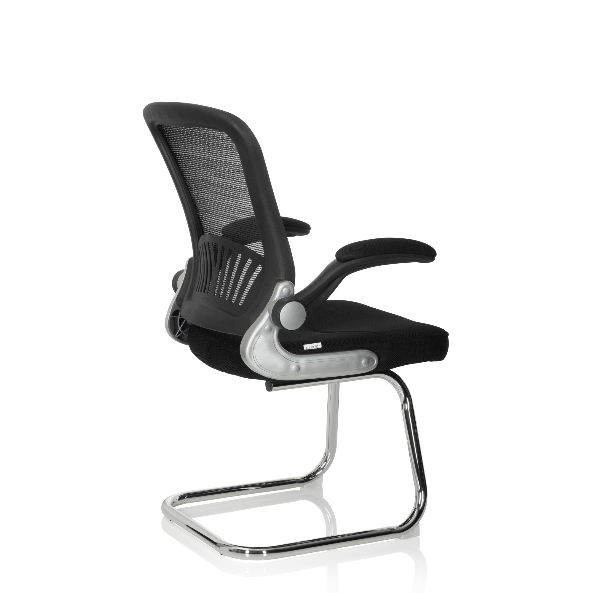 Freischwinger FLYER PRO V Stoff/Netzstoff mit Armlehnen hjh OFFICE