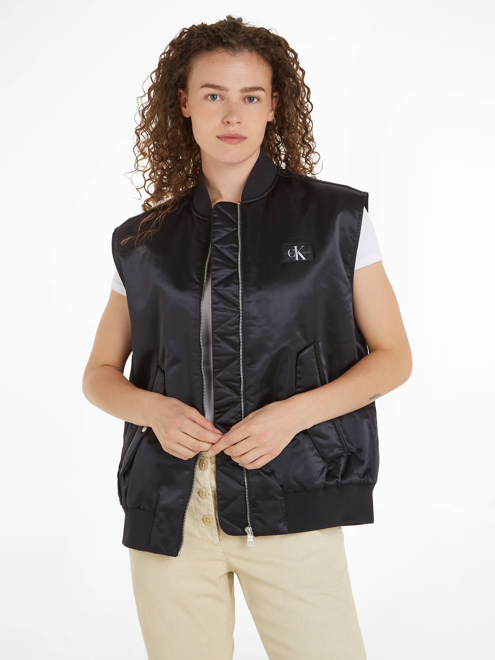 CALVIN KLEIN JEANS| Damen Weste BOMBER