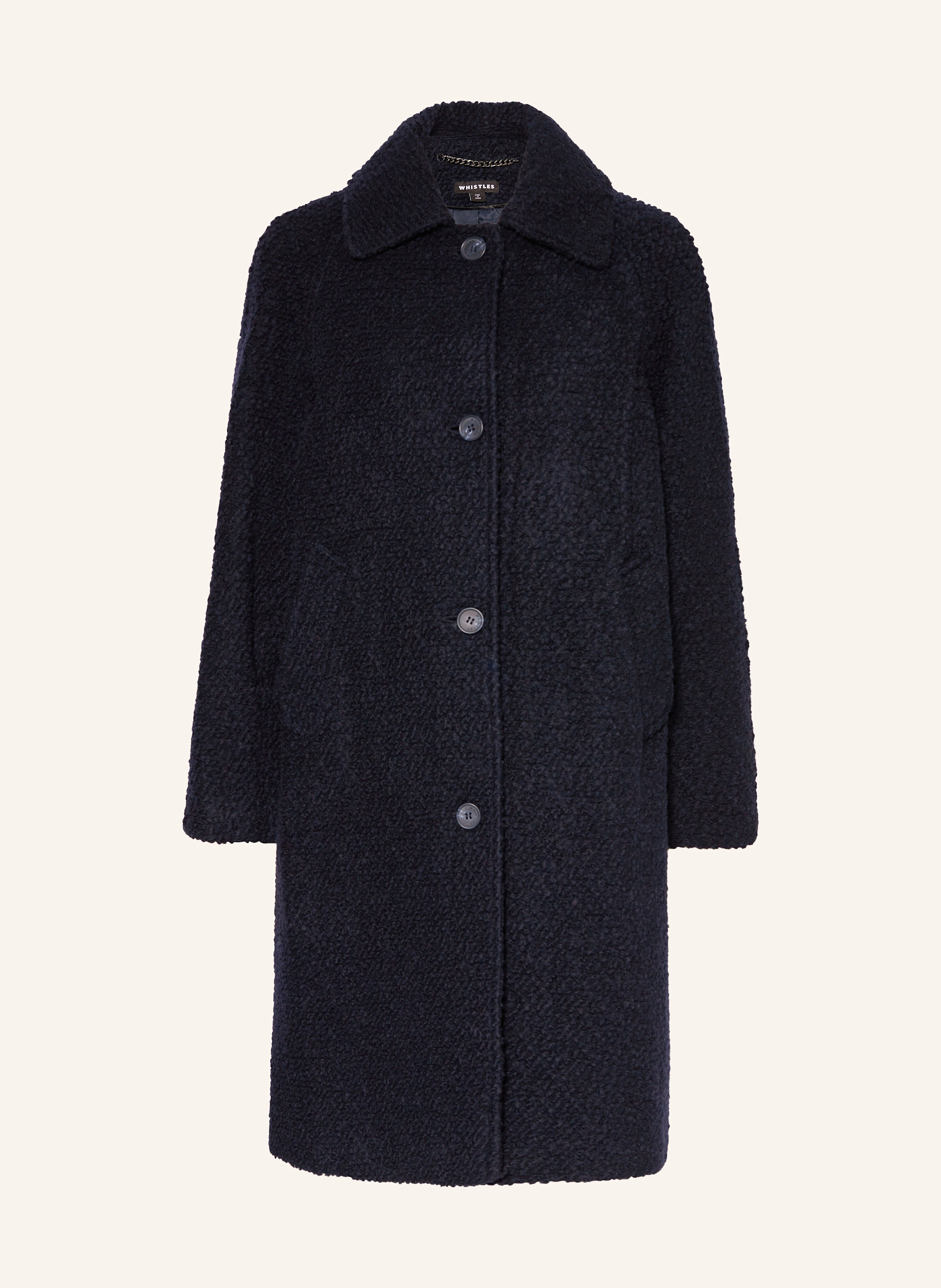 WHISTLES Wollmantel ROMY aus Bouclé