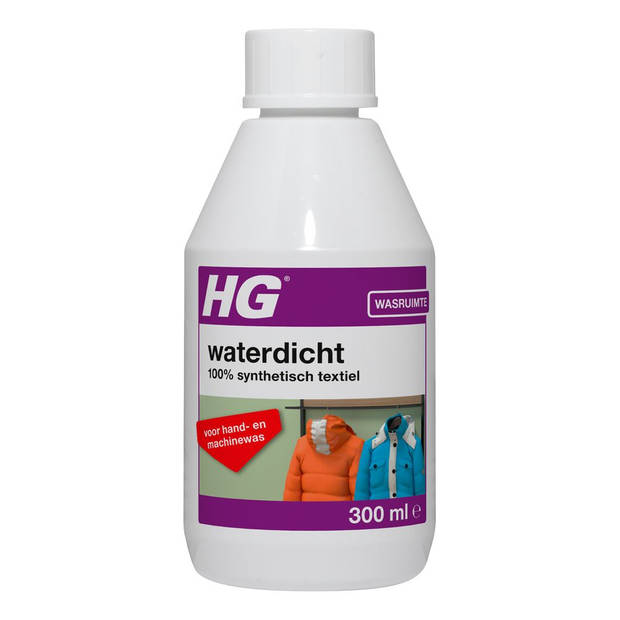 HG waterdicht voor 100% synthetisch textiel