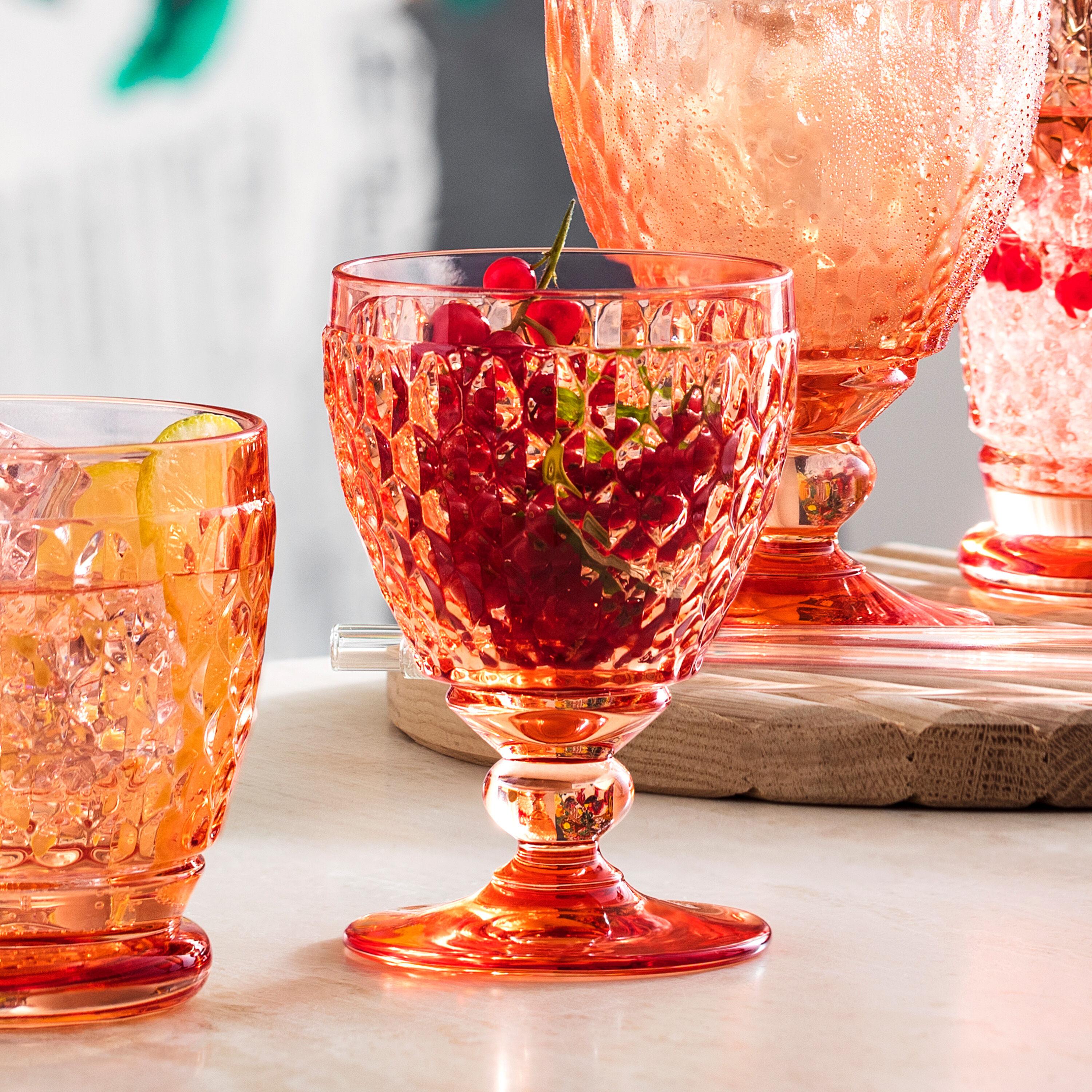 Boston Red wine glass , 6.8 oz