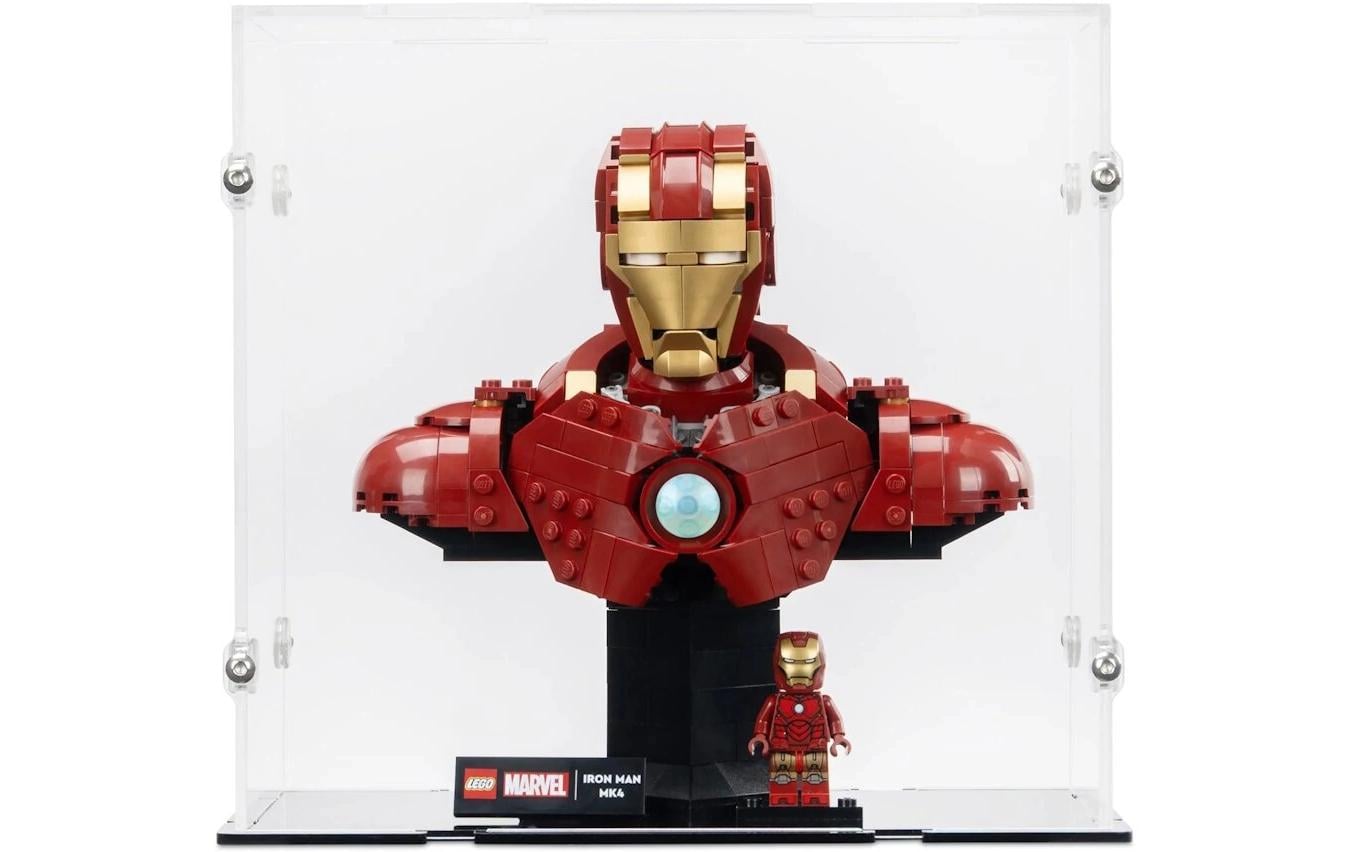 Acryl-Display für Iron Man MK4 76327Elegantes Acryl-Display für die LEGO Sammlung
