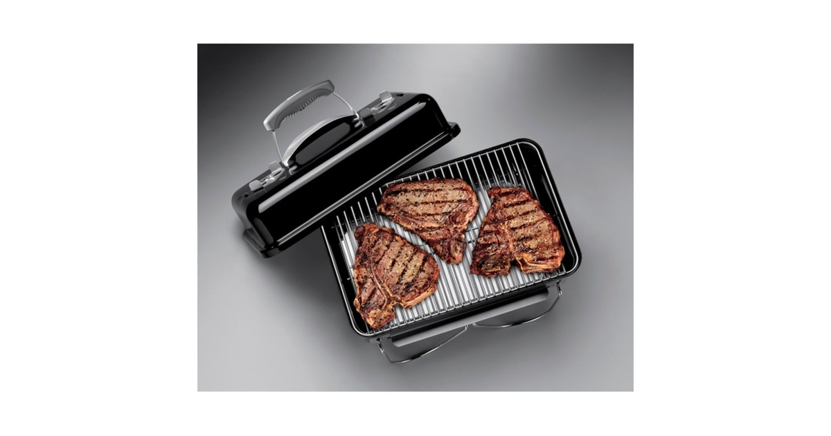 WeberGo-Anywhere houtskoolbarbecue  (Zwart)