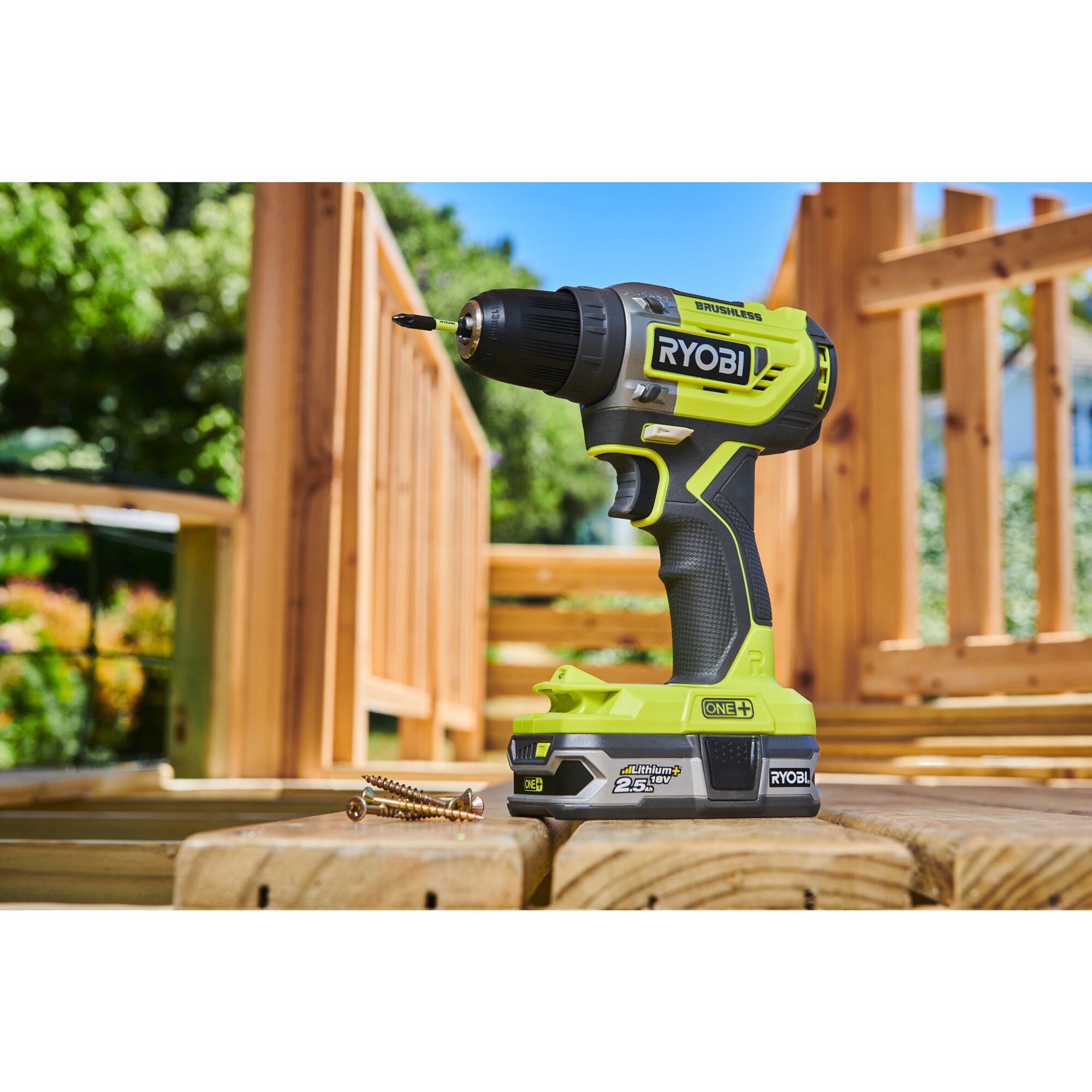 Ryobi Bohrschrauber ONE+ Akku-Bohrschrauber R18DD5-0, 18Volt