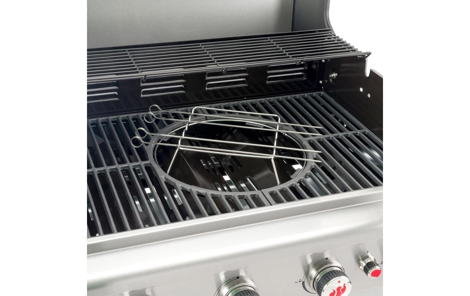 Grillspiess Set - 41 cmGrillspiessaufsatz aus Edelstahl