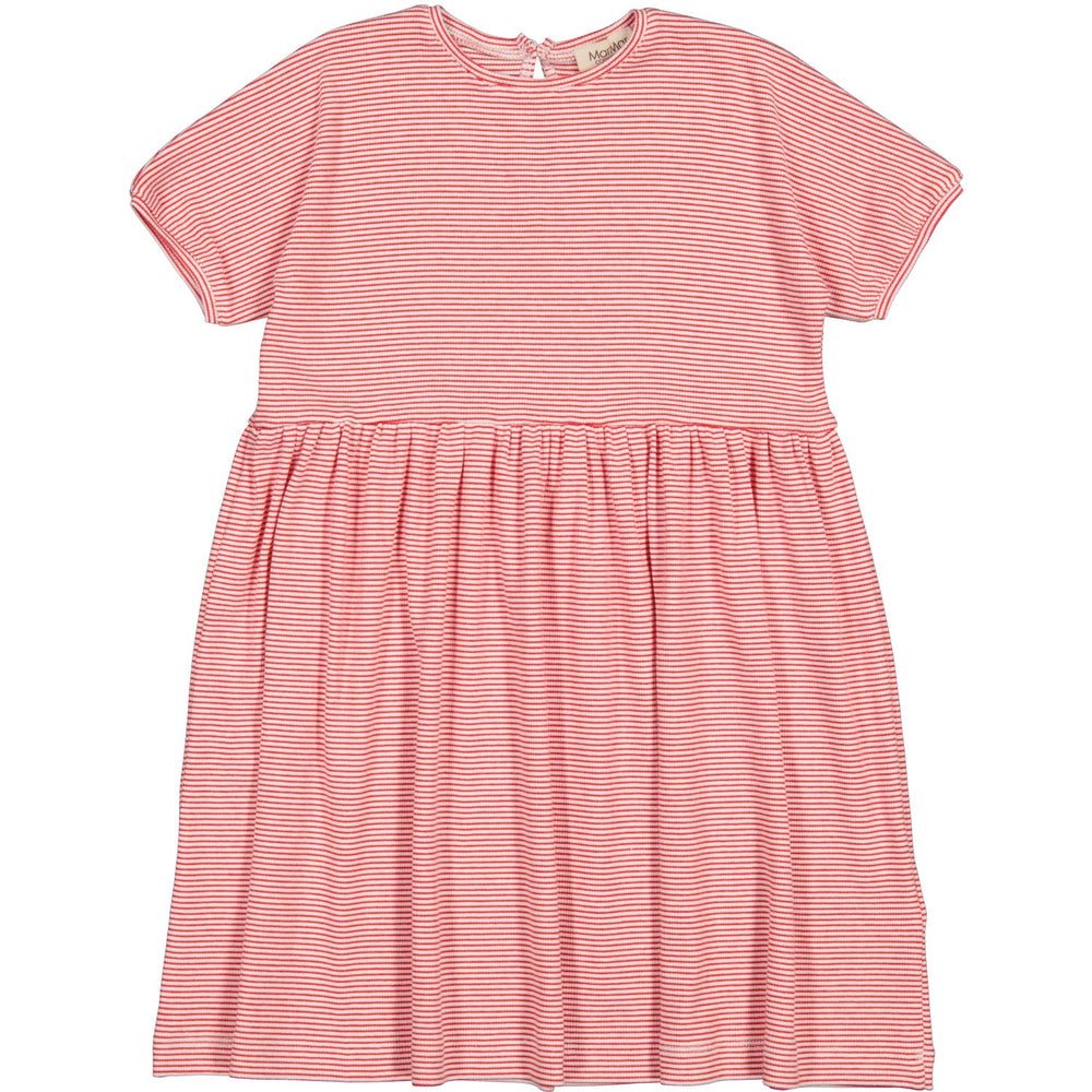 Køb MarMar Modal Fine Rib Red Stripe Dioa Kjole