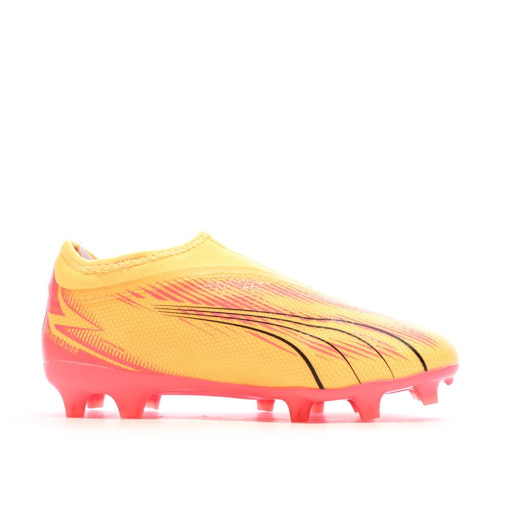 Puma Chaussures de football Orange/Rose Garçon/Fille Puma Ultra Match