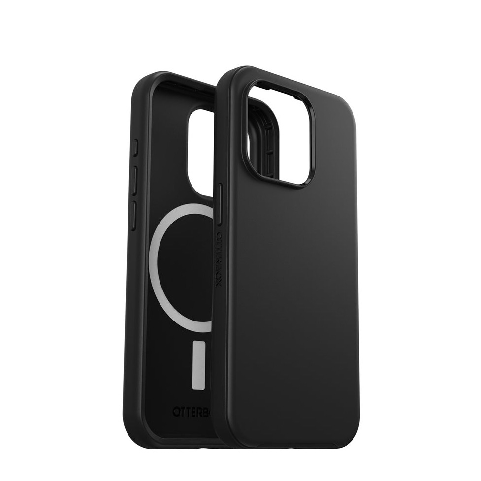 iPhone 15 Pro Outdoor Case Hülle mit MagSafe Symmetry  Series Recycelter Kunststoff (77-92836) - Schwarz