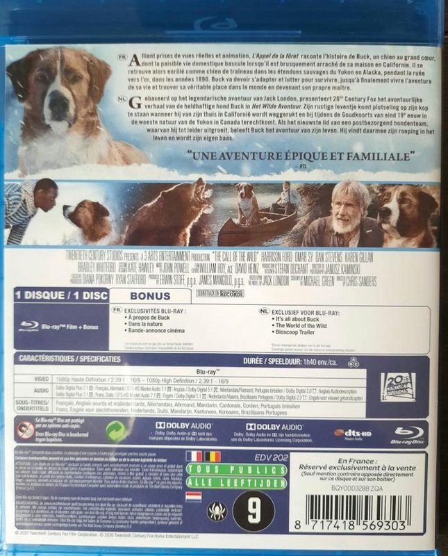 Call Of The Wild - Blu-ray - Films & Series