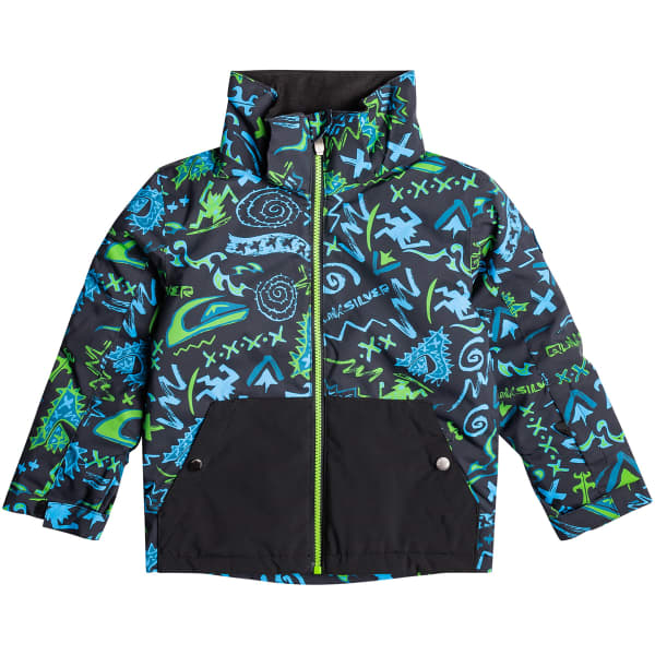 Veste de ski QUIKSILVER LITTLE MISS JK TATTOO HERITAGE TRUE BLACK