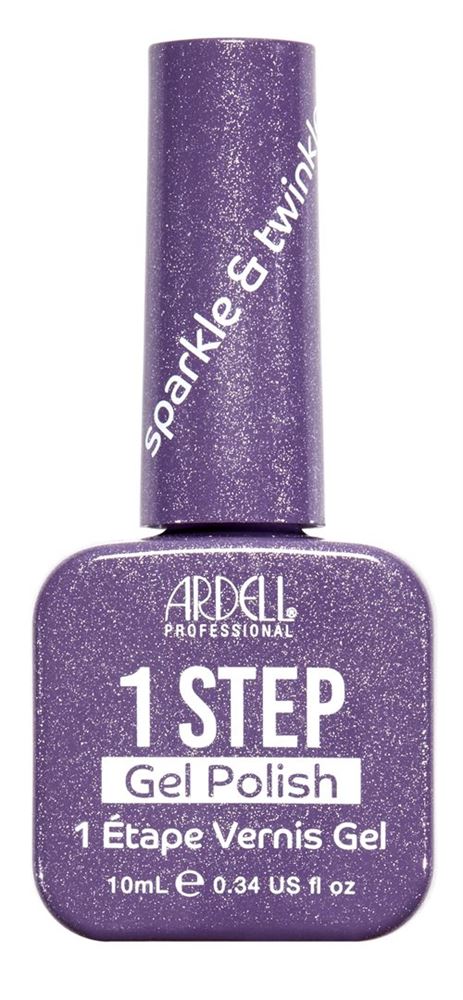 ARDELL 1 Step Gel Polish<br>10 ml, Sparkle & Twinkle