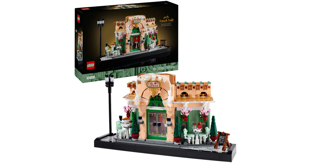 LEGOIcons - Frans café Constructiespeelgoed  (10362)