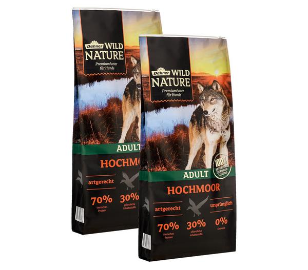 Dehner Wild Nature Trockenfutter für Hunde