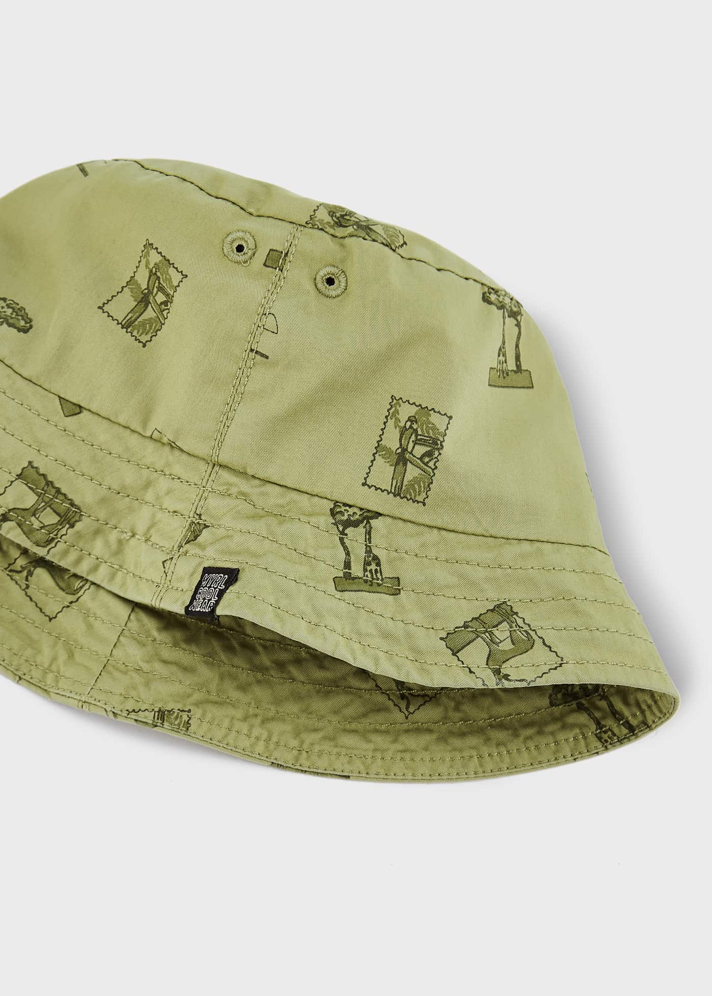 Chapéu de algodão estampado para menino
